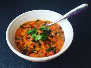Zupa curry z soczewicy dla Kasi