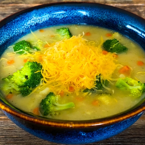 Zupa krem z brokułów i ziemniaków